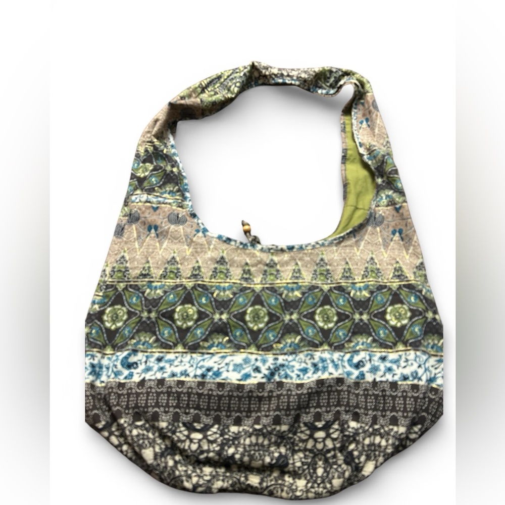 Sold. Old Navy Bohemian Patterned Hippie Shoulder Bag Crossbody Tote EUC - Picture 3 of 8